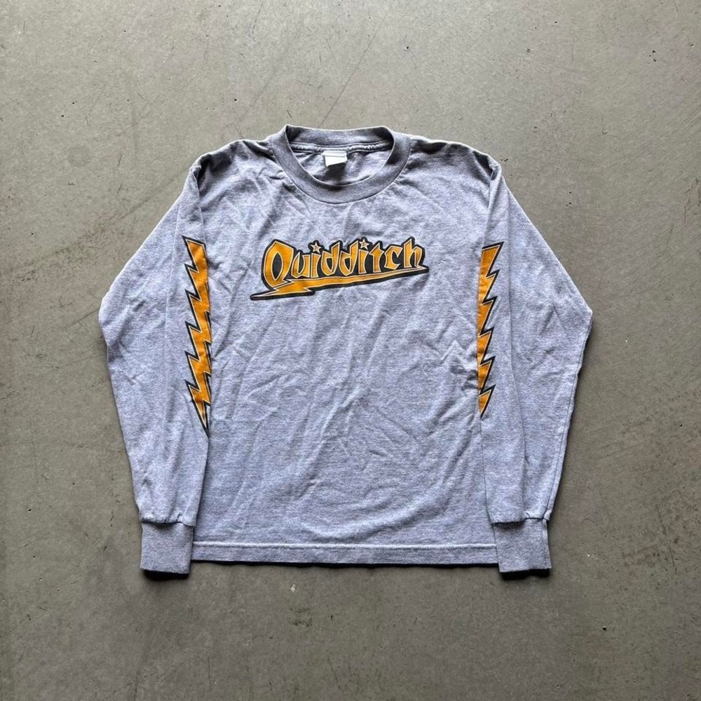 Vintage Harry Potter Quiditch Long sleeve shirt youth size large